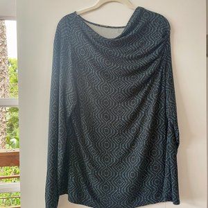 Elie Tahari Modern Long-sleeve Tunic, Size‎ XL